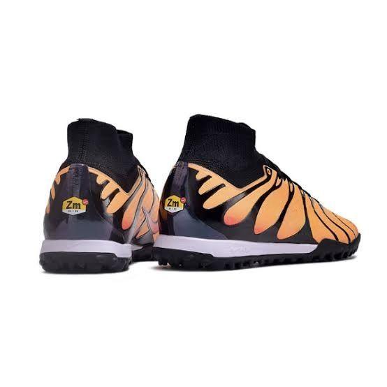 Chuteira NK Society ZM TN Plus Max Air Campo Futebol Trava Roxo